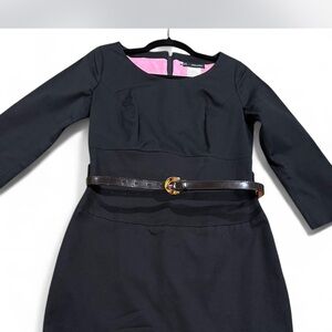 DSQUARED Black and Pink Dress